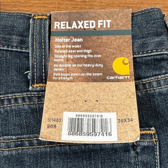 Carhartt Men's Relaxed Fit Holter Jeans - Picture 6 of 10